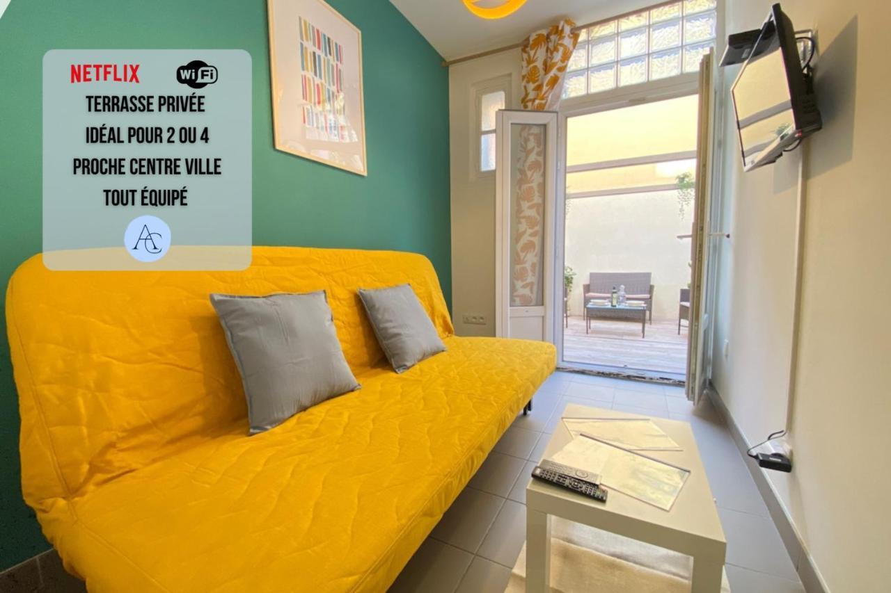 Happyhome Terrasse En Ville Fastwifi Netflix Марсель Екстер'єр фото